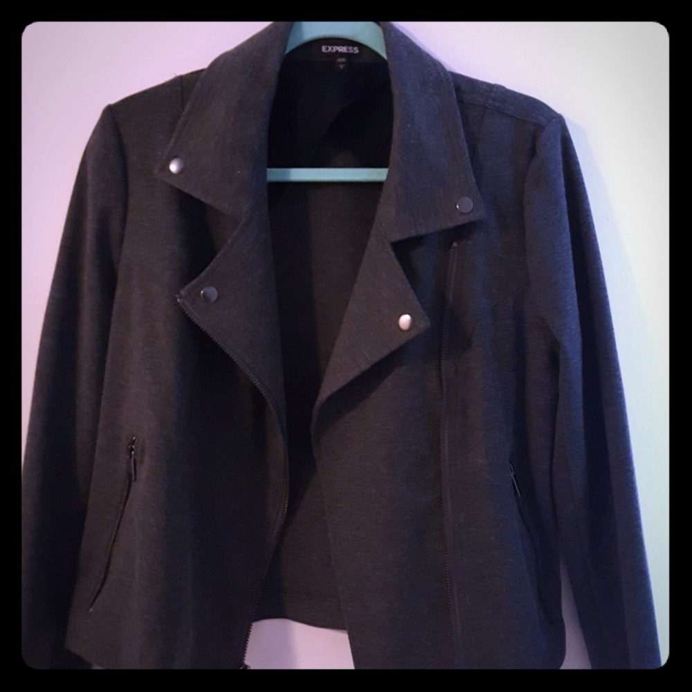 Express Grey Blazer